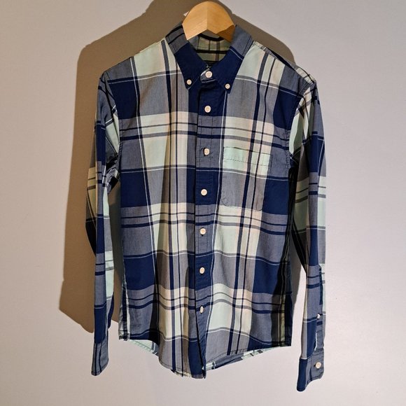 Abercrombie & Fitch Men's Extra Small Regular Fit Long Sleeve Button Down Shirt - Picture 1 of 12